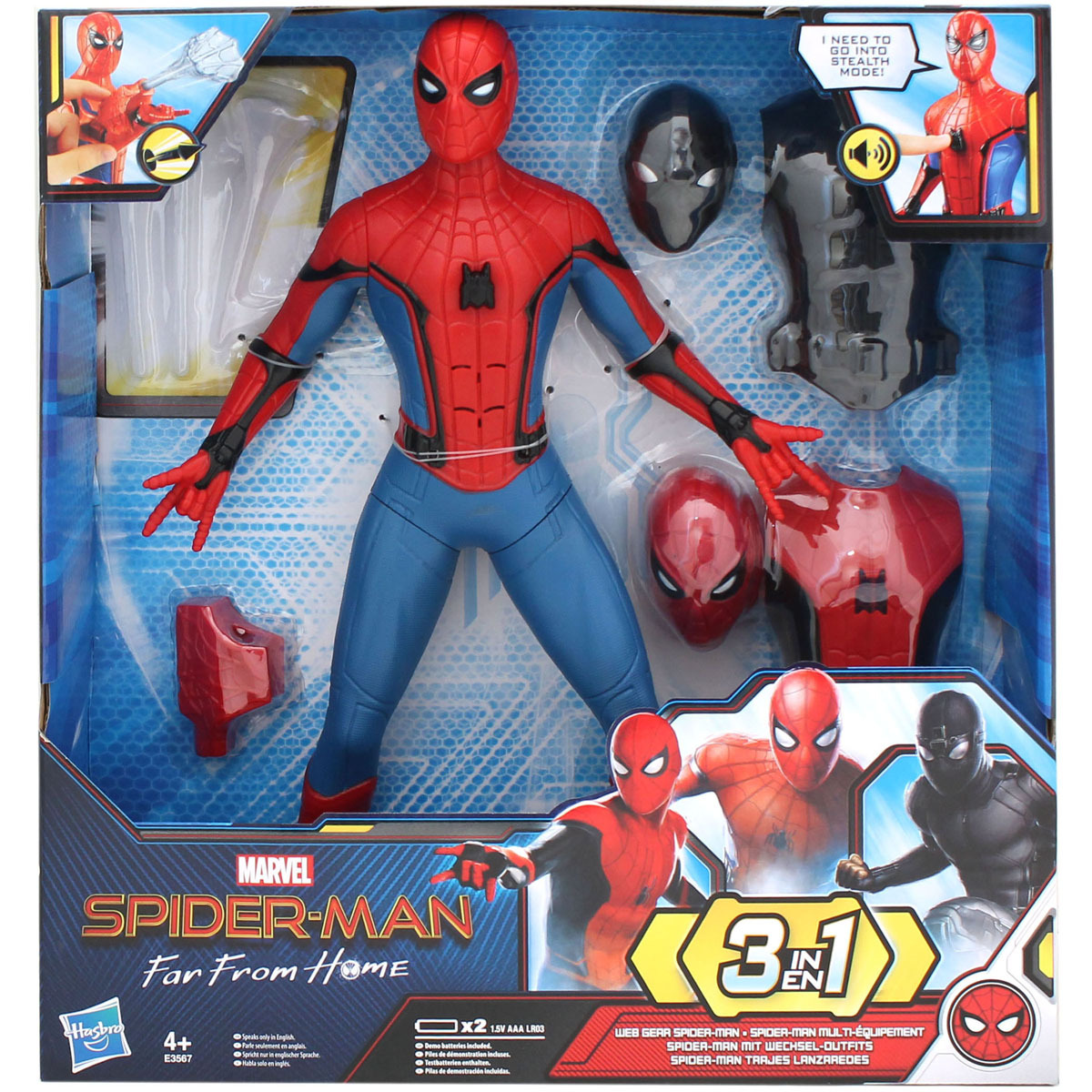 Spiderman - Pack Collection 6 Figurines 30 Cm - H 30 Cm - C1923