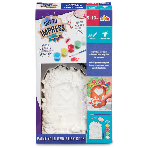 Image of Out to Impress Paint Your Own Fairy Door Craft Set