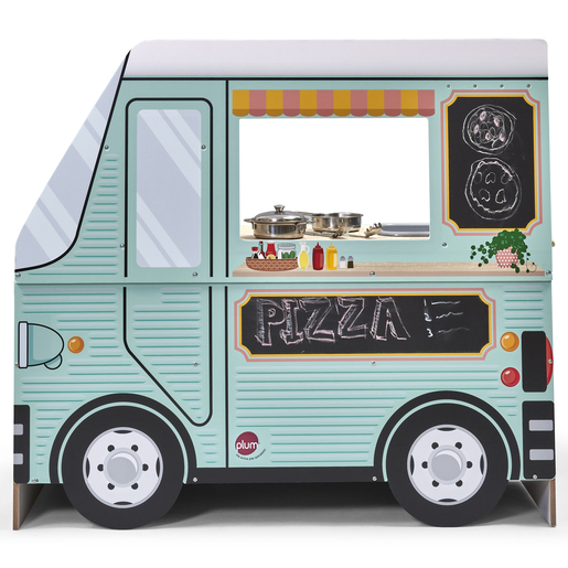Image of Plum 2-in-1 Wooden Street Food Truck and Kitchen