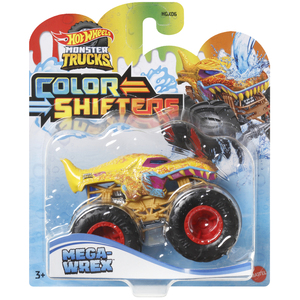 Hot Wheels Monster Trucks Arena Smashers Color Shifters 5-Alarm Rescu  Playset 