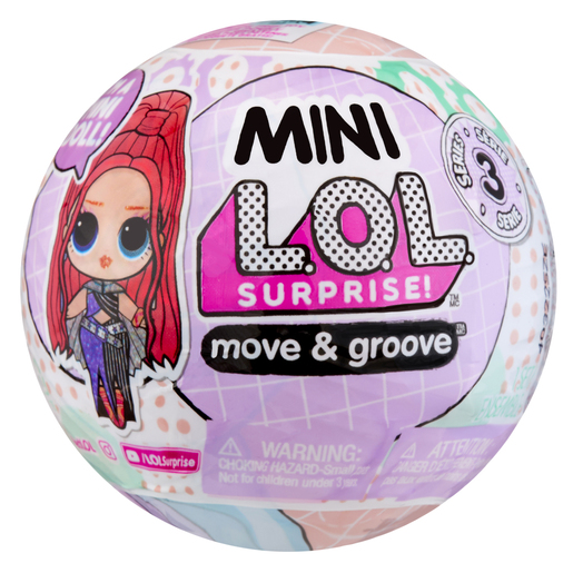 Image of LOL Surprise! Mini Move-and-Groove Doll Series 3 (Styles Vary)