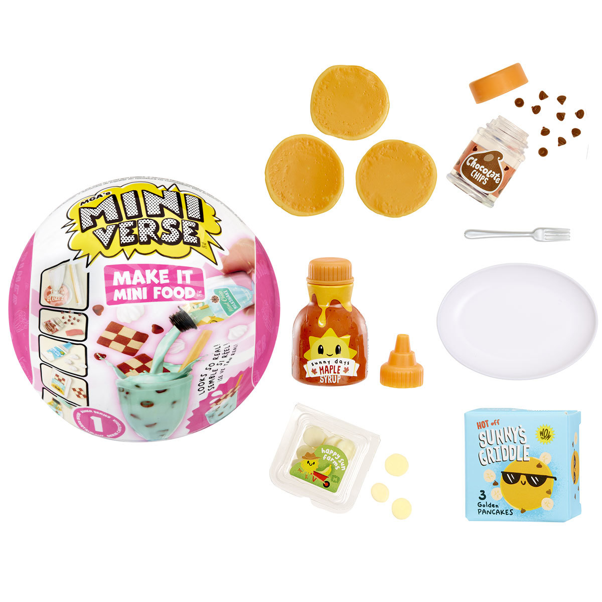 MGA'S MINI VERSE Make It Mini Food Cafe Series 1 Blind Balls New