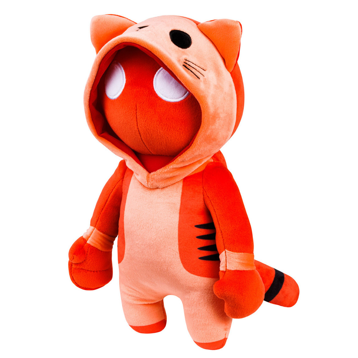 Gang Beasts Red Cat Kigurumi 25cm Soft Toy | The Entertainer