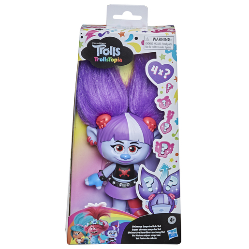 DreamWorks Trolls - Trollstropia Ultimate Surprise Hair Val Doll | The ...