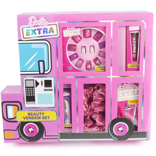 Image of Barbie Extra Beauty Vendor Accessories Set