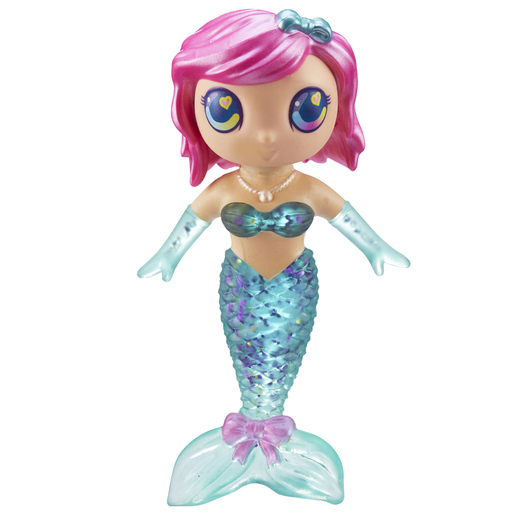 Image of Q-Teez Blue Stretch Mermaid Figure