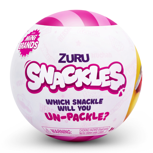Image of 5 Surprise Small 14cm Snackles by ZURU (Styles Vary)
