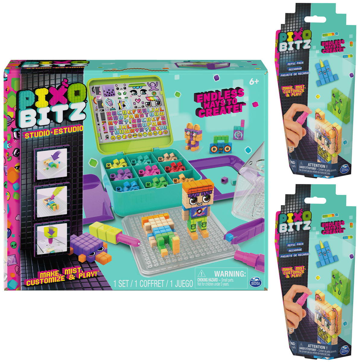 Pixobitz Refill Pack - Assorted*