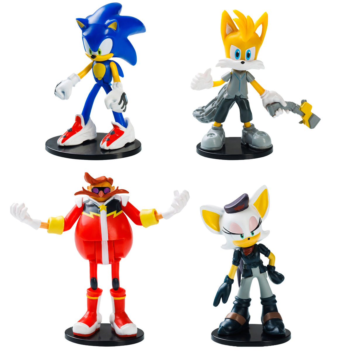 Sonic X The Hedgehog 4 Pack Action Figures 