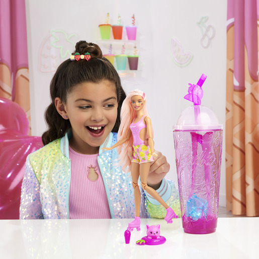Barbie Pop Reveal Fruit Series Doll - Strawberry Lemonade - Shop Action  Figures & Dolls at H-E-B