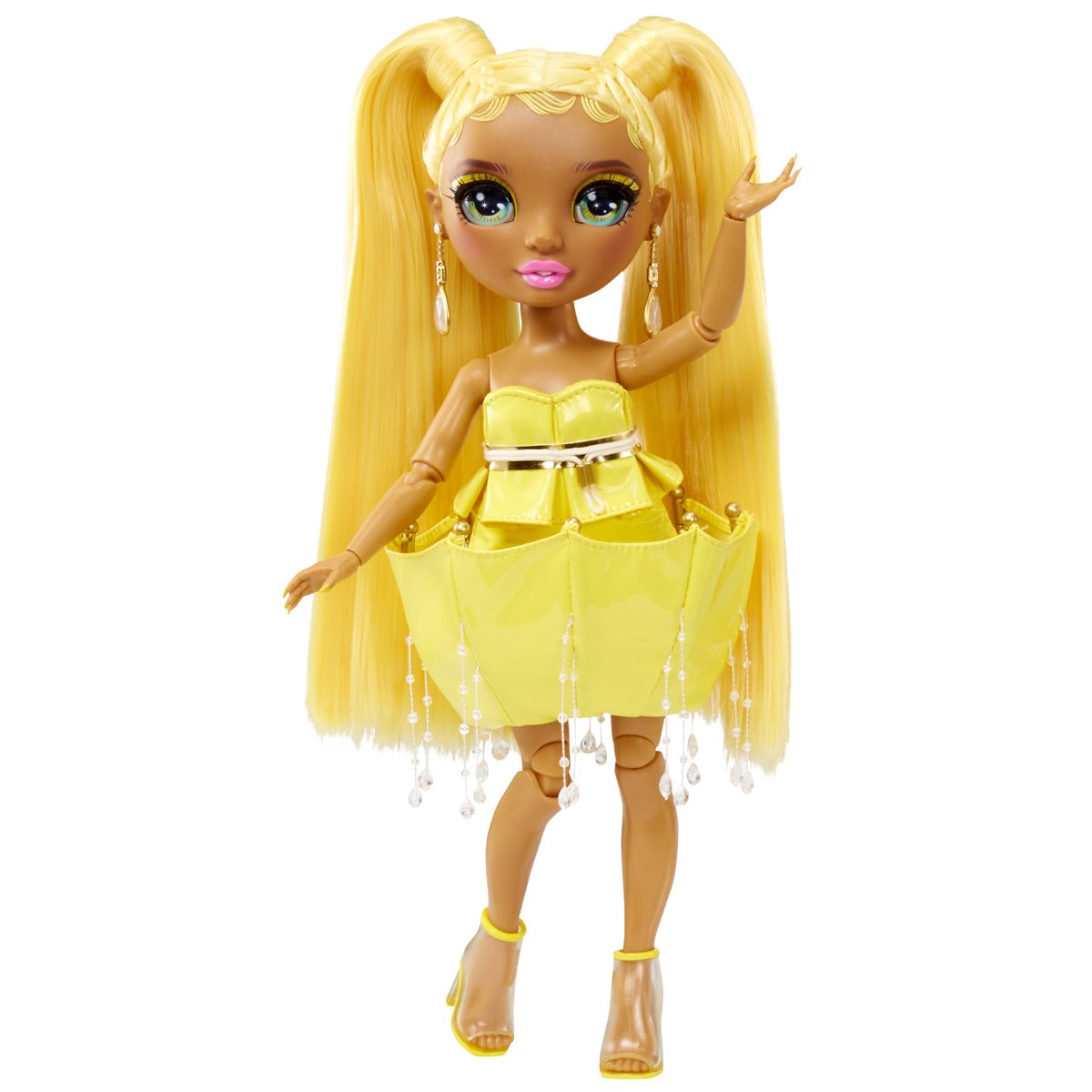 Rainbow High Jr High Sunny Madison - 9-inch Yellow Fashion Doll with Doll  Accessories- Open and Closes Backpack, Great Gift for Kids 6-12 Years Old