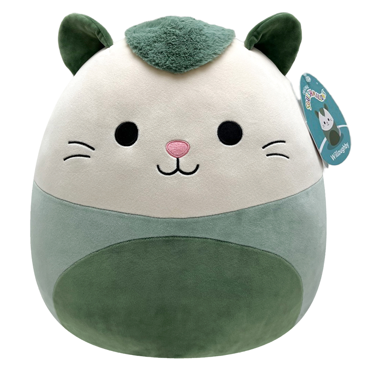 Squishmallows 16 Soft Toy - Willoughby the Green Possum