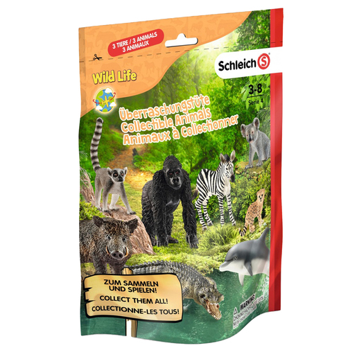 Image of Schleich Wild Life Blind Bag - 3 Pack (Styles Vary)
