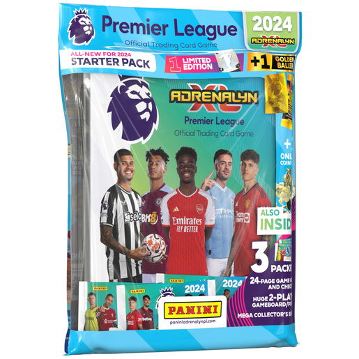 Image of Panini Premier League 2024 Adrenalyn XL Starter Pack (Styles Vary)