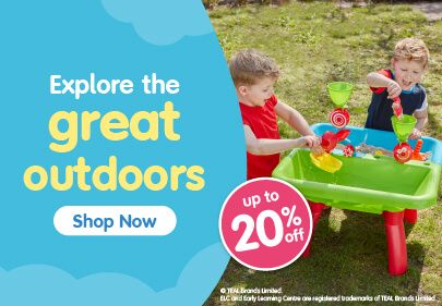 
Save up to 20% off Outdoor Toys
